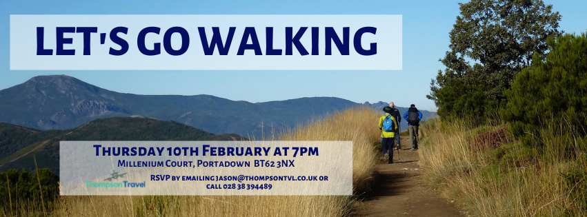Lets Go Walking  Event February 2022